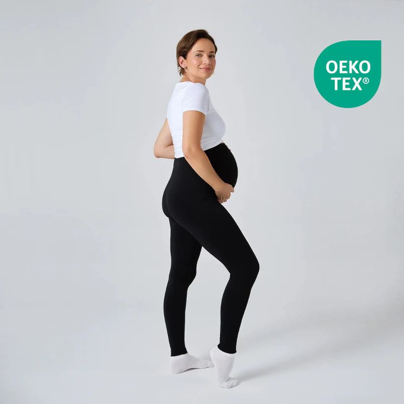 Legging Maternité Sculptant — Silhouette Parfaite pendant la Grossesse | Fleur de Maman