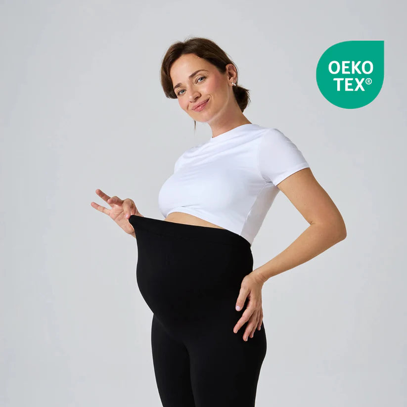 Legging Maternité Sculptant — Silhouette Parfaite pendant la Grossesse | Fleur de Maman